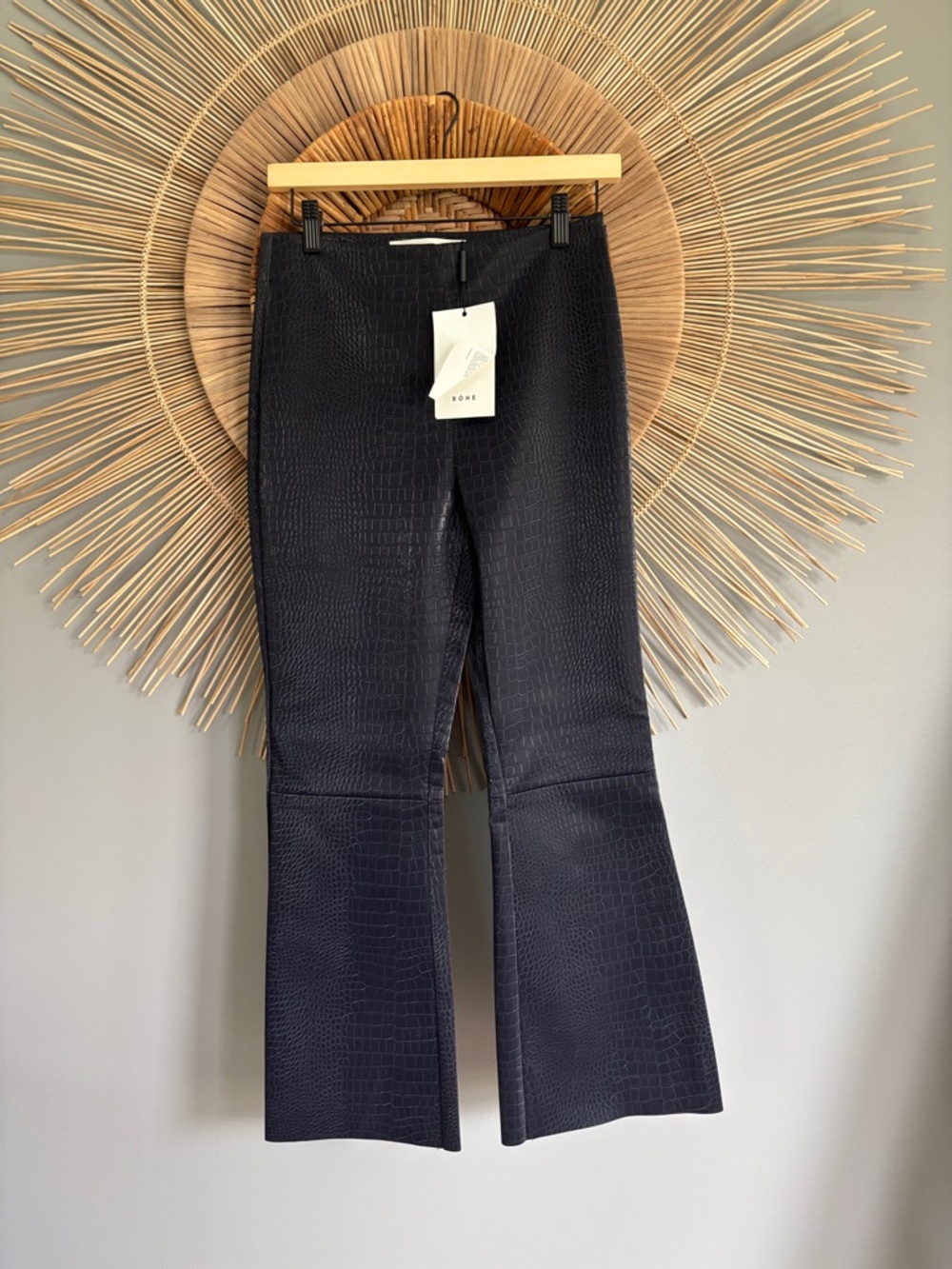 Rohe faux leather pants size 36